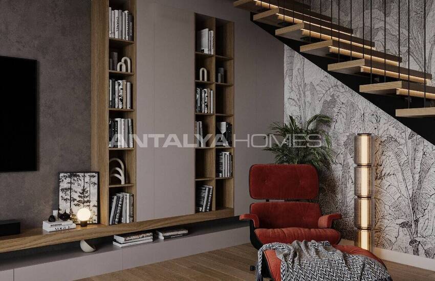 Mountain-view Flats in a Complex with Pool in Konyaalti Antalya 31