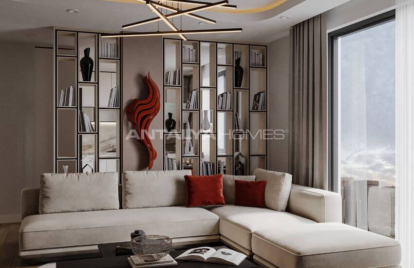 Mountain-view Flats in a Complex with Pool in Konyaalti Antalya 12