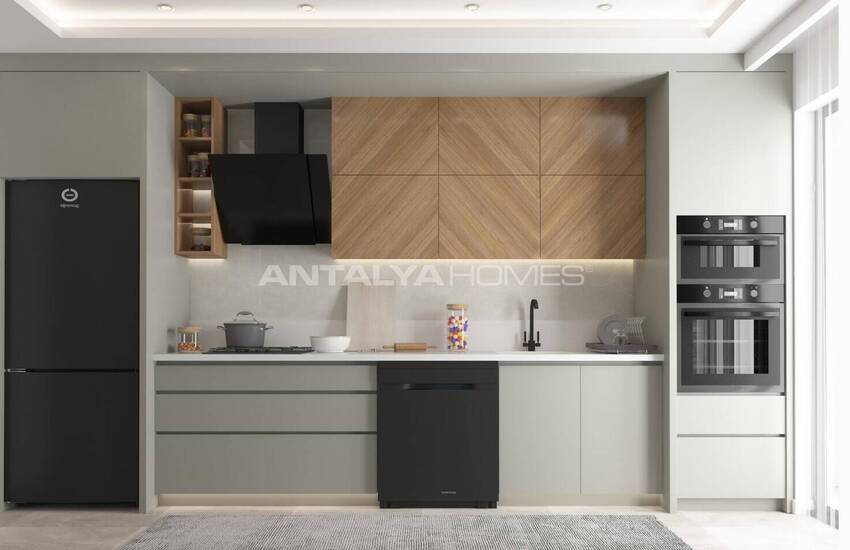 شقق أنيقة في أنطاليا مع مسبح ومواقف سيارات داخلية 29