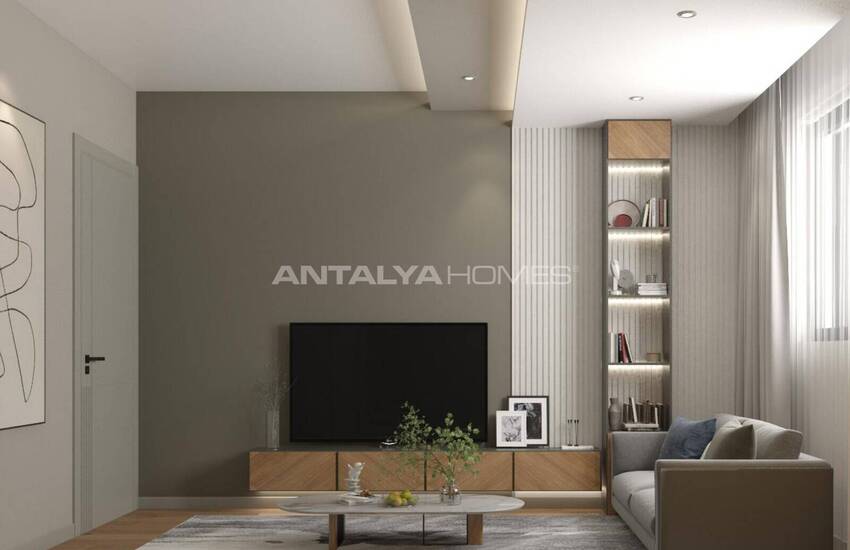 شقق أنيقة في أنطاليا مع مسبح ومواقف سيارات داخلية 22