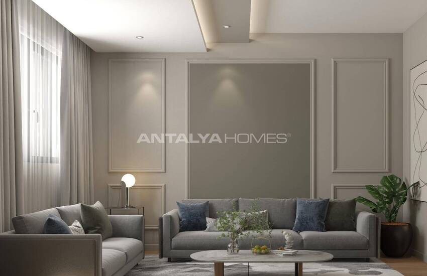 شقق أنيقة في أنطاليا مع مسبح ومواقف سيارات داخلية 21