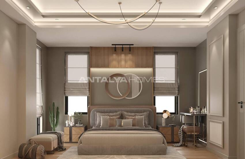 شقق أنيقة في أنطاليا مع مسبح ومواقف سيارات داخلية 30