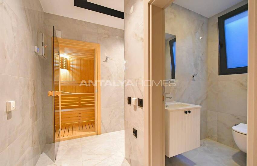 Sea and City-view House with Swimming Pool in Alanya 16
