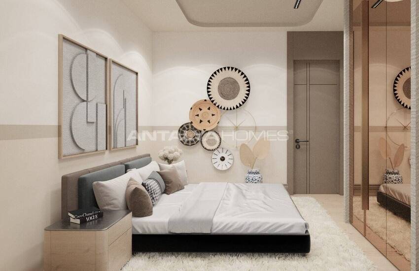 Duplex 3-sovrumslägenhet I Kundu Kanyon Nära Stranden I Antalya 14