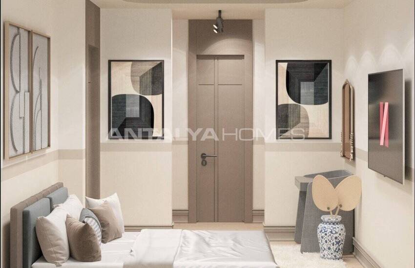 Duplex 3-sovrumslägenhet I Kundu Kanyon Nära Stranden I Antalya 21