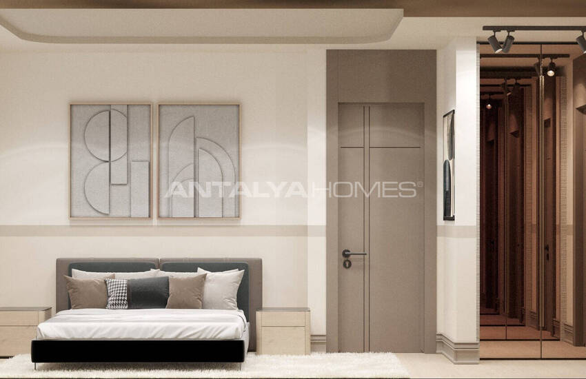 Duplex 3-sovrumslägenhet I Kundu Kanyon Nära Stranden I Antalya 22