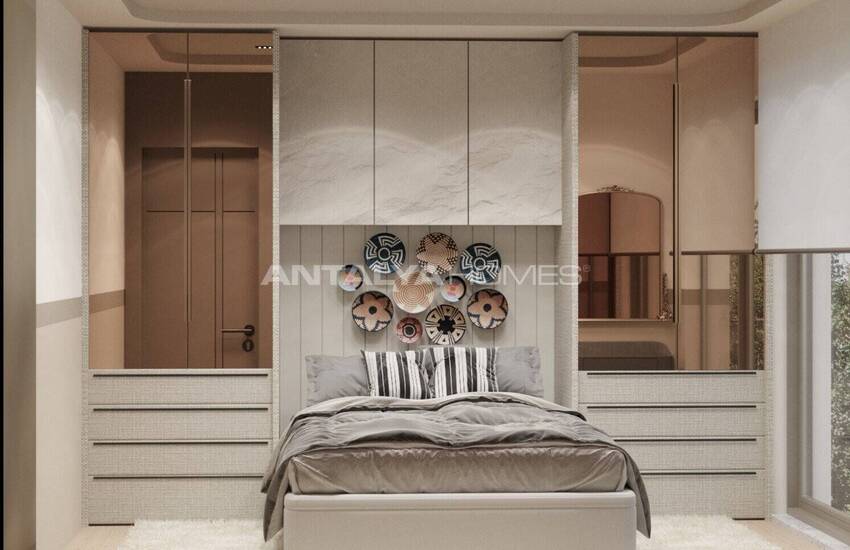 Duplex 3-sovrumslägenhet I Kundu Kanyon Nära Stranden I Antalya 23