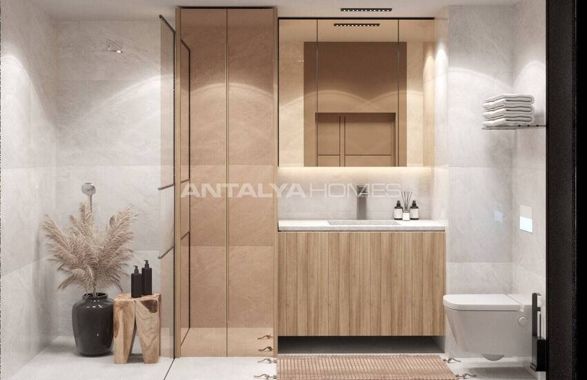 Duplex 3-sovrumslägenhet I Kundu Kanyon Nära Stranden I Antalya 25