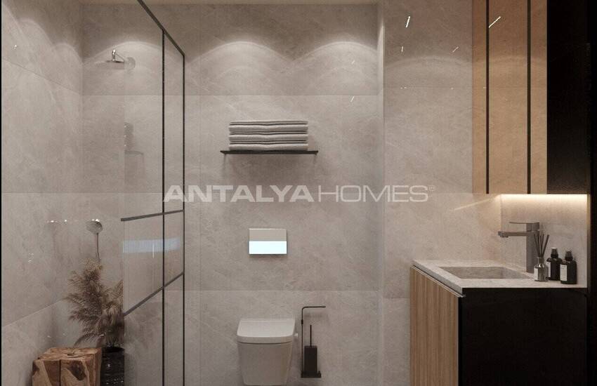 Duplex 3-sovrumslägenhet I Kundu Kanyon Nära Stranden I Antalya 26