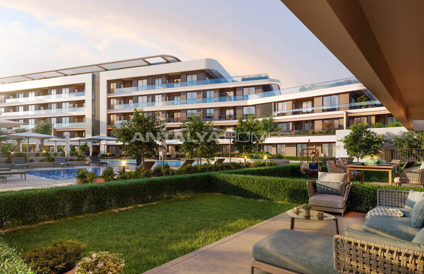 Appartements Dans Un Complexe Près De La Plage À Antalya Kunu 24