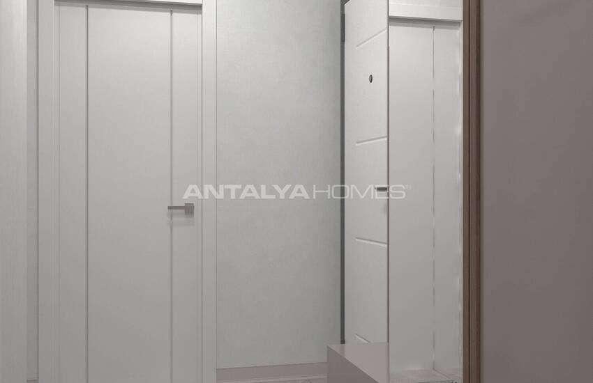 Antalya Konyaaltı'nda Plaja Yakın Havuzlu Otoparklı Sitede Daireler 18