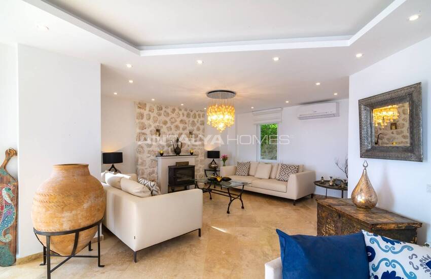 4-bedroom Sea-view House with Pool in Antalya Kalkan 27