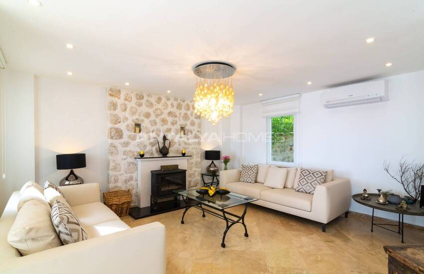 4-bedroom Sea-view House with Pool in Antalya Kalkan 28