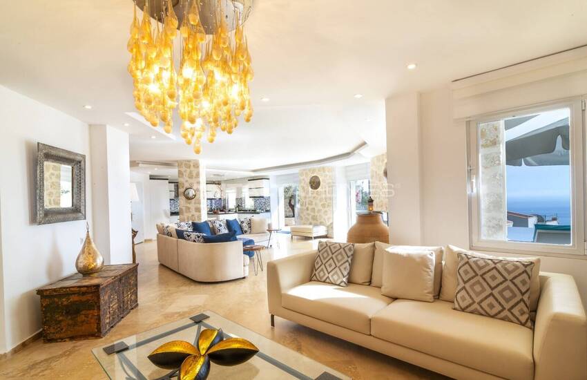 4-bedroom Sea-view House with Pool in Antalya Kalkan 26
