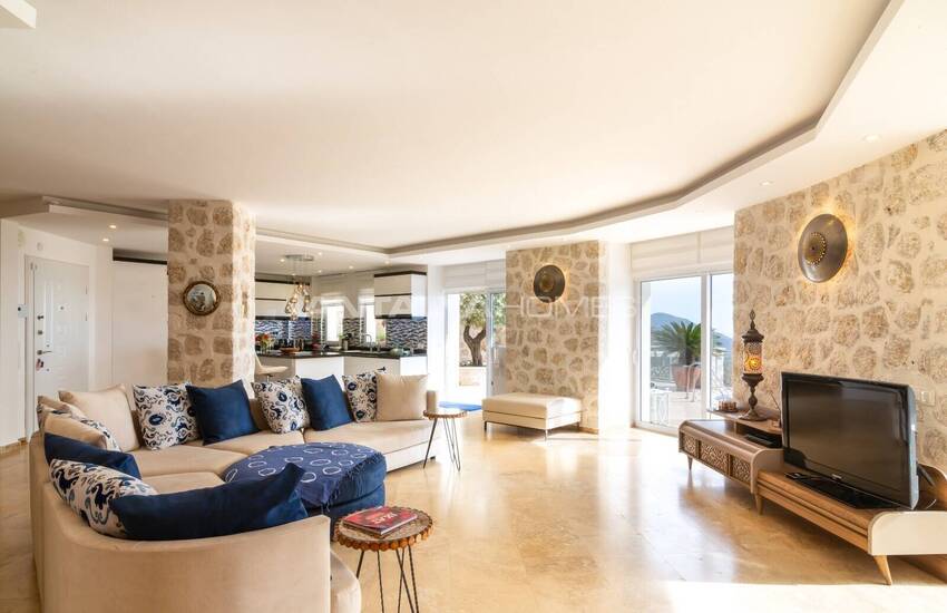 4-bedroom Sea-view House with Pool in Antalya Kalkan 23