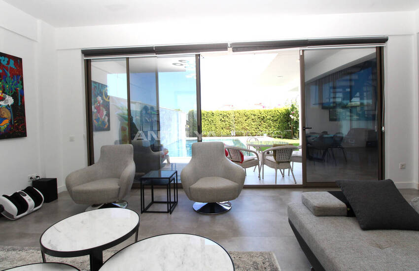 Maison Individuelle Avec Piscine Près De Golf À Belek Antalya 26
