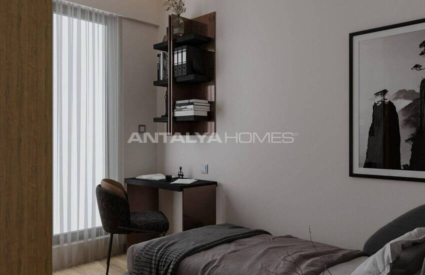 Appartements En Complexe Avec Piscine Et Parking À Kepez Antalya 29