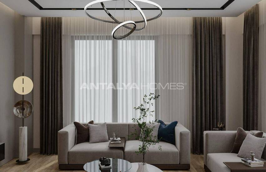 Appartements En Complexe Avec Piscine Et Parking À Kepez Antalya 15