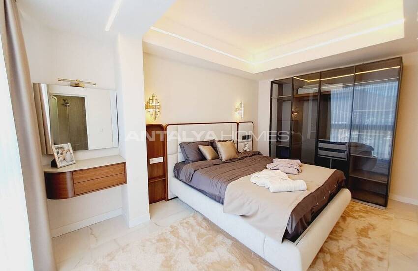 شقق جاهزة بإطلالة على البحر في مجمع بحمام سباحة في ألانيا 26