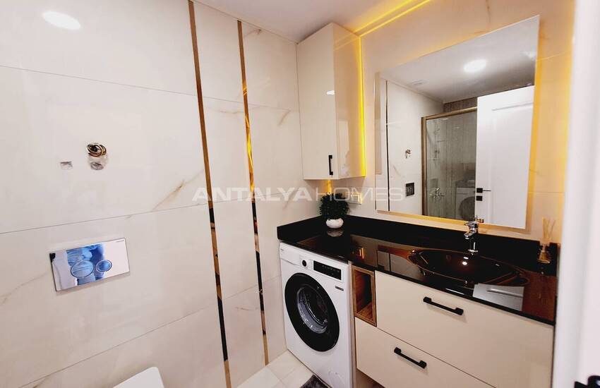 شقق جاهزة بإطلالة على البحر في مجمع بحمام سباحة في ألانيا 30