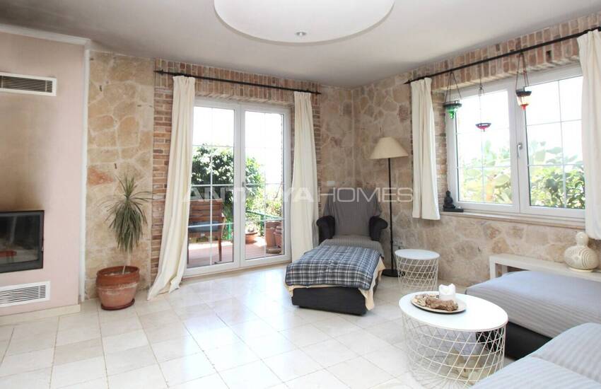 Отдельный Дом С 3 Спальнями В Престижном Месте В Анталии Аксу 20