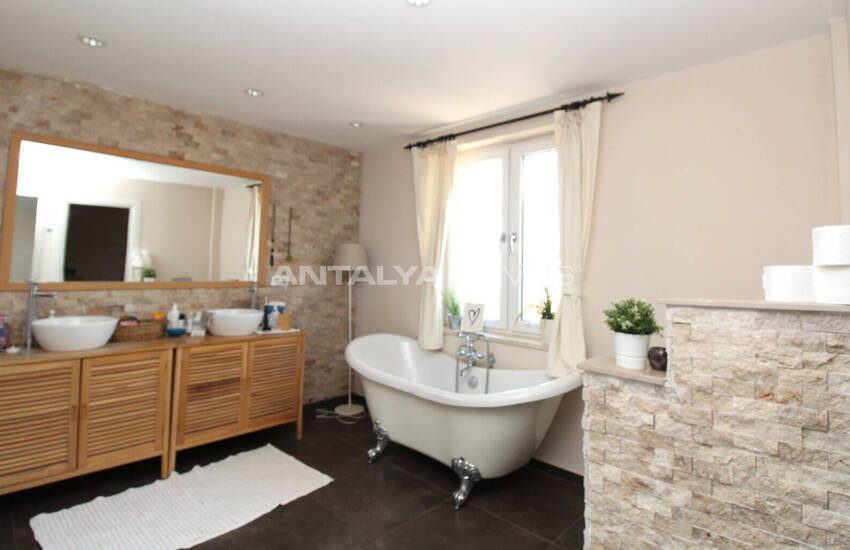 Отдельный Дом С 3 Спальнями В Престижном Месте В Анталии Аксу 54