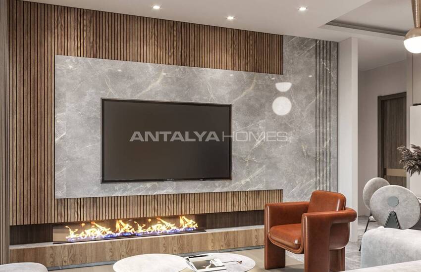 Elegant Apartments in a Hotel Concept Project in Alanya Oba 23