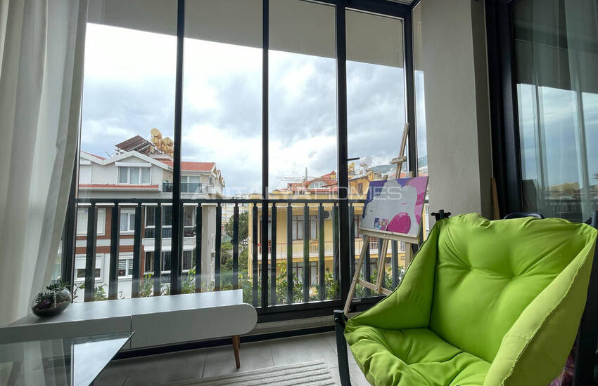 Beach-side Flat in a Complex with Pool in Alanya Center 23