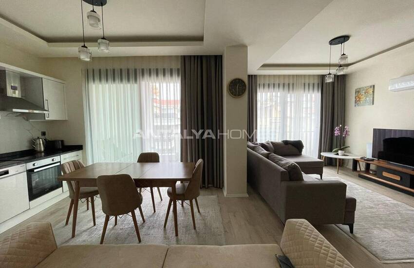 Beach-side Flat in a Complex with Pool in Alanya Center 14