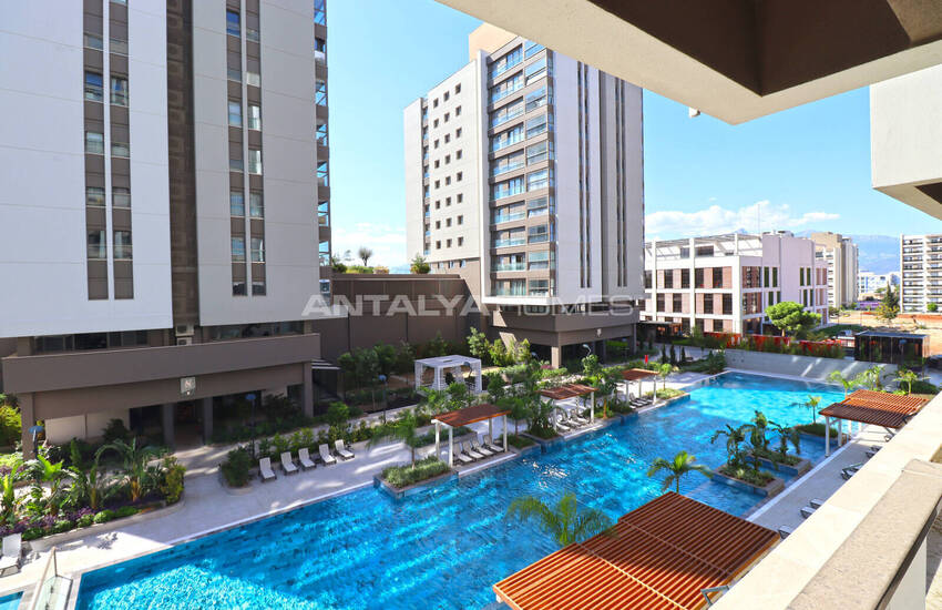 شقة بغرفتي نوم بالقرب من أهم معالم أنطاليا 33