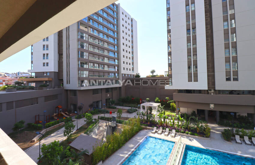 شقة بغرفتي نوم بالقرب من أهم معالم أنطاليا 34