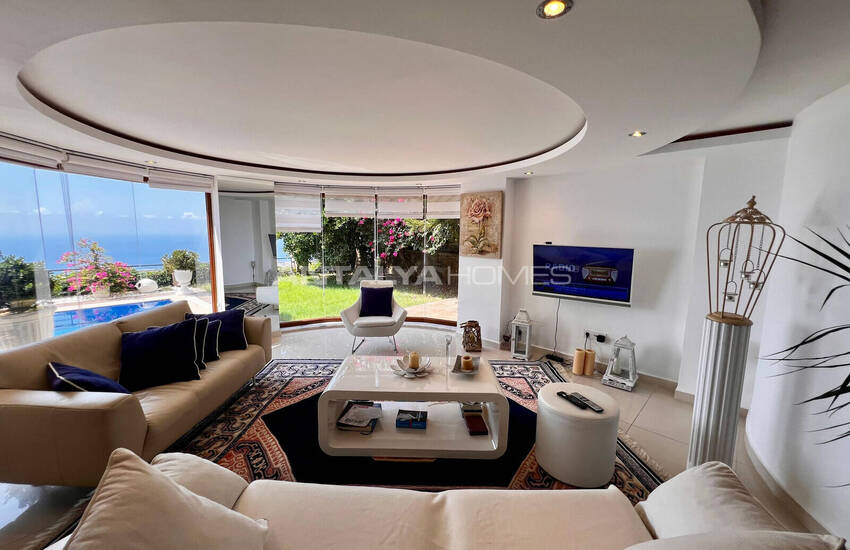 Maison Avec Vue Sur La Mer Et Piscine À Alanya Bektas 23
