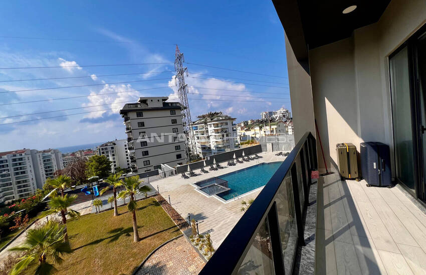 Lägenhet Med Havsutsikt I Ett Komplex Med Pool I Alanya Avsallar 28
