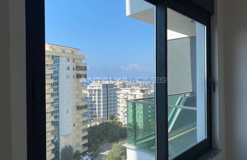 Appartement Vue Mer Avec Piscine Et Parking À Alanya 17