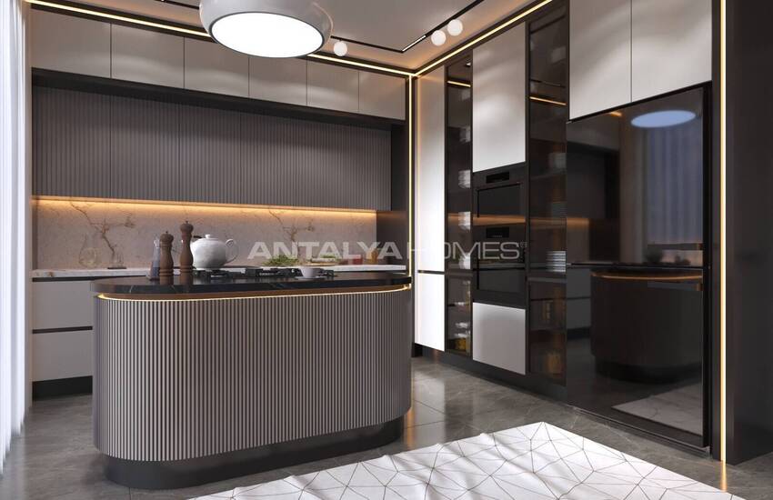 Maison Individuelle De 4 Chambres Avec Piscine À Antalya Dosemealti 13