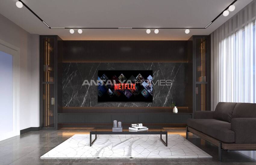 Maison Individuelle De 4 Chambres Avec Piscine À Antalya Dosemealti 12