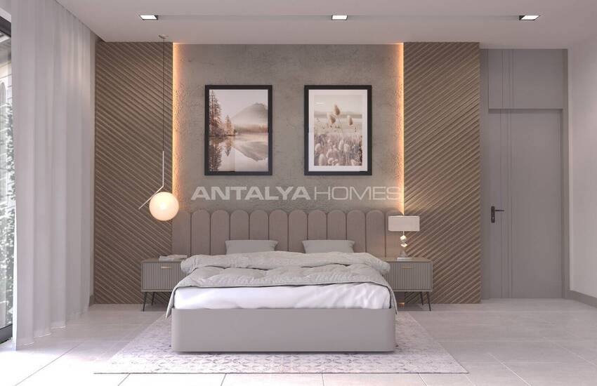 Maison Individuelle De 4 Chambres Avec Piscine À Antalya Dosemealti 15