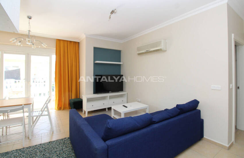 Меблированная квартира в комплексе с бассейном в Белеке Анталья 11