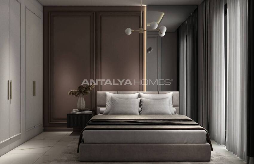 خانه های مستقل با استخرها و باغ های خصوصی در آلانیا 15