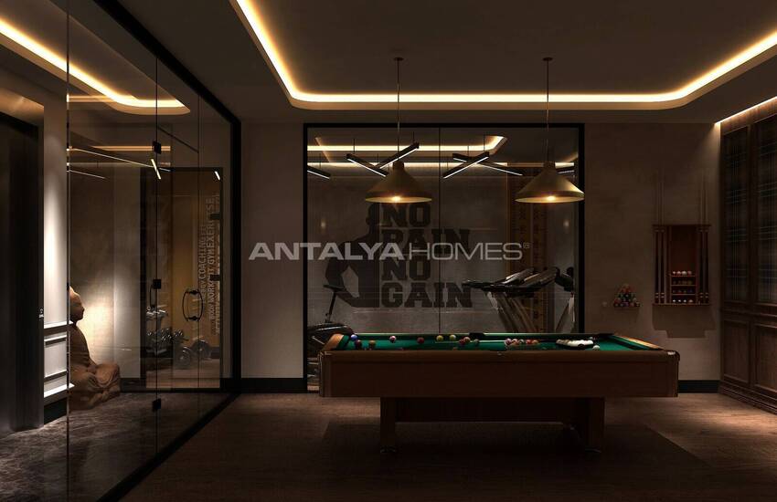 خانه های مستقل با استخرها و باغ های خصوصی در آلانیا 22