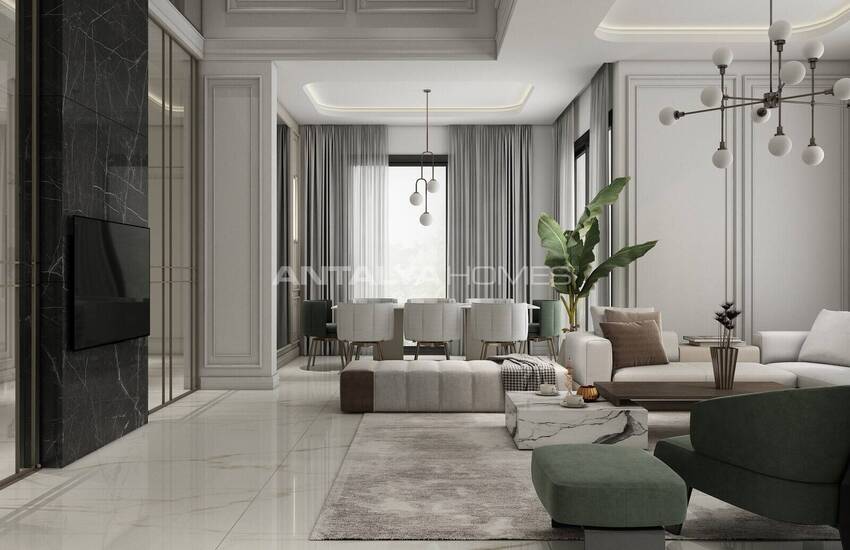 Detached Houses with Private Pools and Gardens in Alanya 8