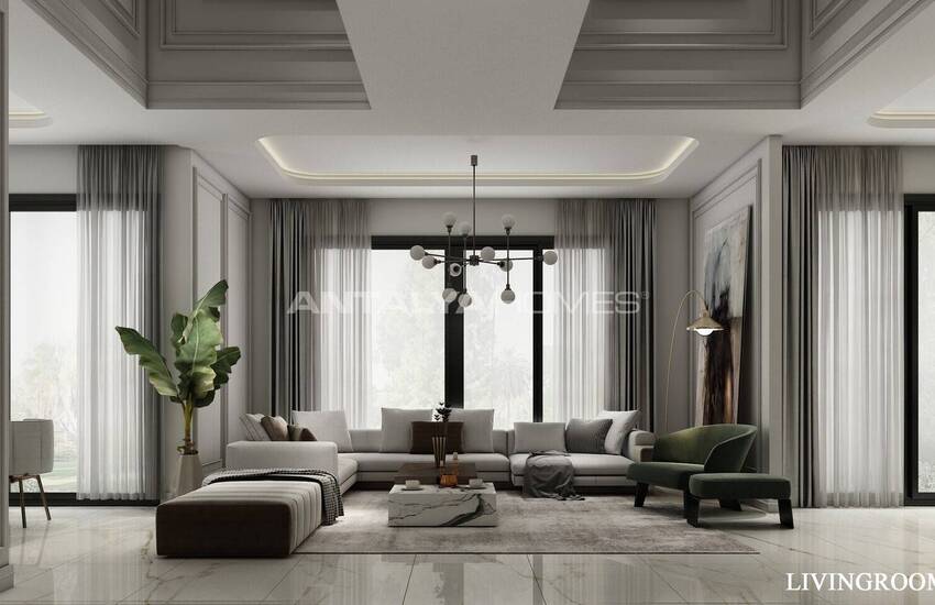 Detached Houses with Private Pools and Gardens in Alanya 6