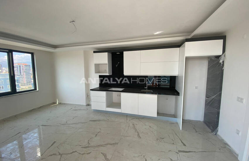 Недвижимость в Алании, Анталия в комплексе с видом на море 12