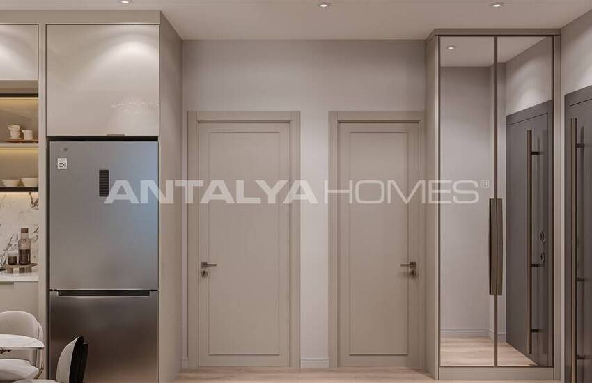 Недвижимость в одноблочном комплексе рядом с морем в Алании 19