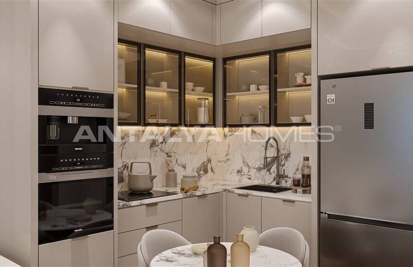 Недвижимость в одноблочном комплексе рядом с морем в Алании 20