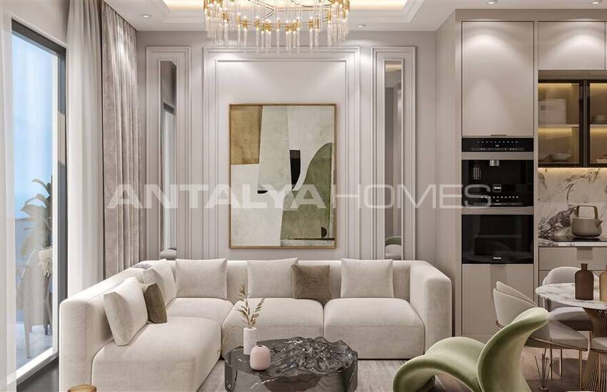 Недвижимость в одноблочном комплексе рядом с морем в Алании 17