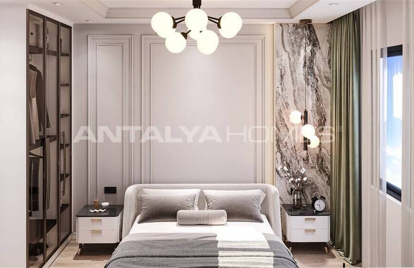 Недвижимость в одноблочном комплексе рядом с морем в Алании 22