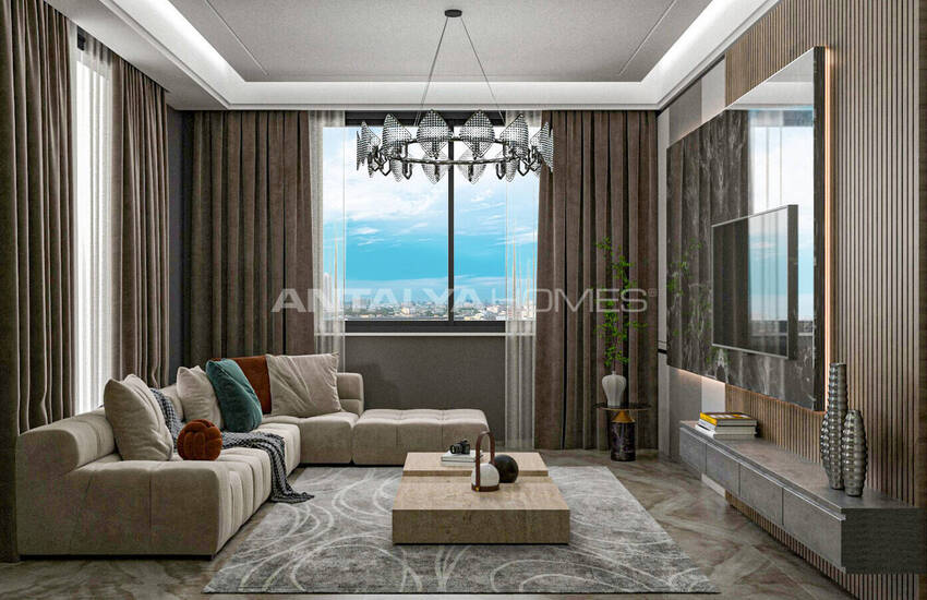 Alanya'da Denize Yakın Havuzlu Sitede Manzaralı Şık Daireler 8