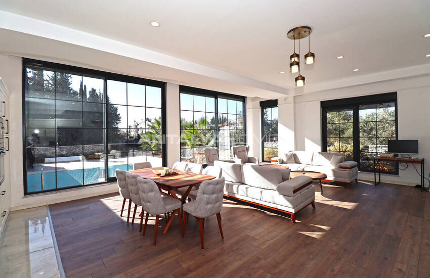 Möbliertes Triplex-haus Mit Naturblick In Döşemealtı Antalya 14