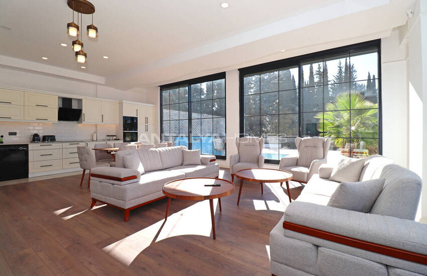 Möbliertes Triplex-haus Mit Naturblick In Döşemealtı Antalya 15